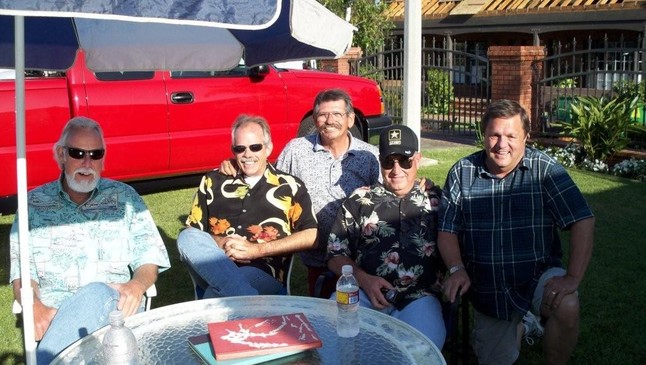 Phil Stadden, Ron Thomson, Bob Vaughn, Rick Adams, Jerry Hughes