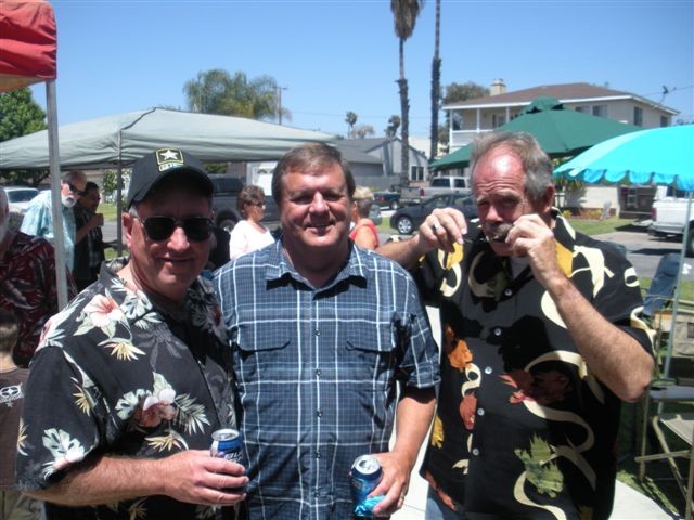 Rick Adams, Jerry Hughes, Ron Thomson